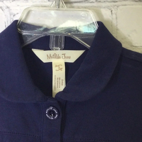 Matilda Jane size 2 Button Pleated Collared Dress - Picture 4 of 6